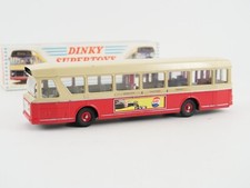 Dinky Toys F n° 889 U autobus Parisien urbain rouge Pepsi Cola Dunlop boite RARE