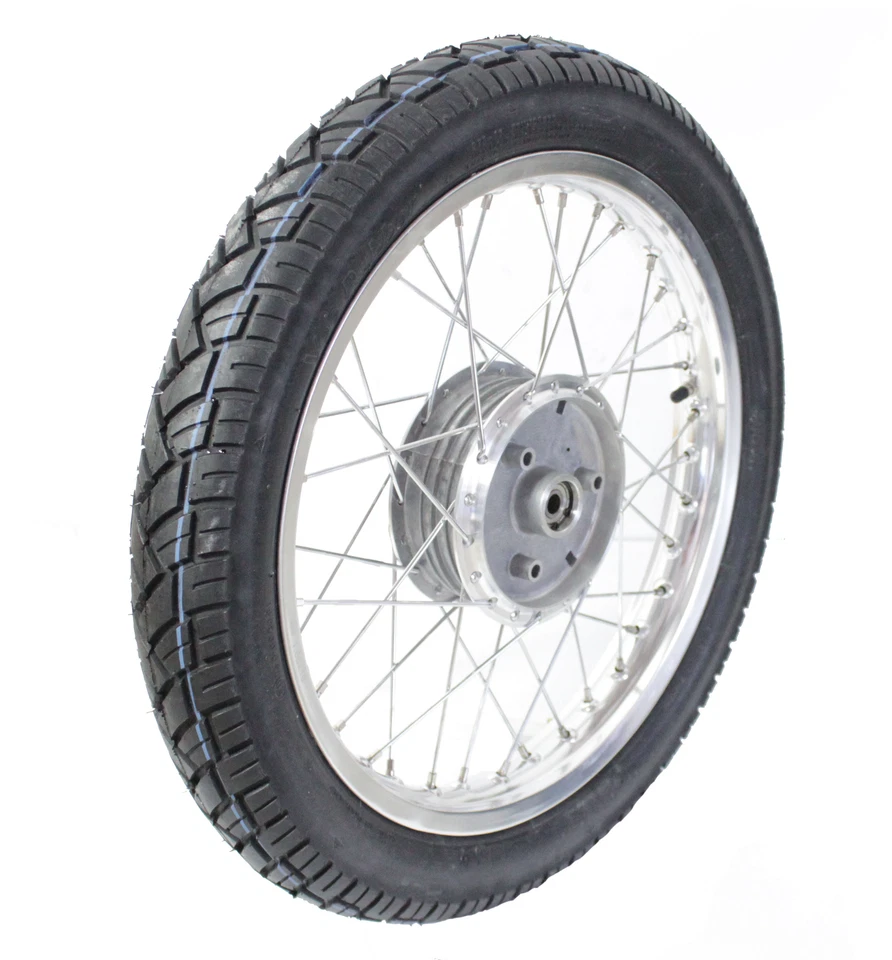 Komplettrad vorn Alufelge 16 pas f Simson S51 S50 S70 S53 S83 KR51 Schwalbe Star - Bild 1 von 1