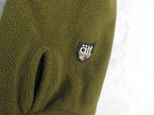 Vintage Alf Kuhl Pullover Sweater Men Size L Brown Coyote Fleece Microchamois - Picture 11 of 14