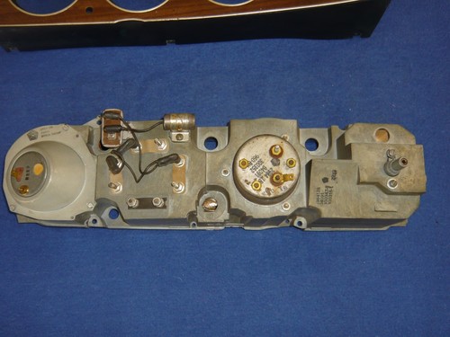 1970-1971 Cuda Barracuda Challenger E Body OEM Rallye Gauge Cluster & Bezel NICE - Picture 10 of 16