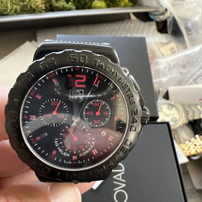 TAG Heuer Formula 1 CAU111A.FT6024 Quartz Chronograph Black TAG Heuer Formula 1 CAU111A.FT6024 Quartz Chronograph Black