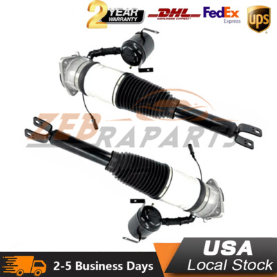 2X Rear Left Right Air Suspension Struts For Audi A8 S8 D3 4E Quattro 2002-2010
