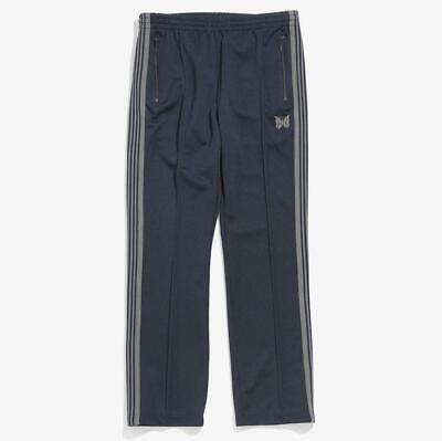 Needles Narrow Track pant poly smooth navy brand new 21AW Nepenthes JO223 |  eBay