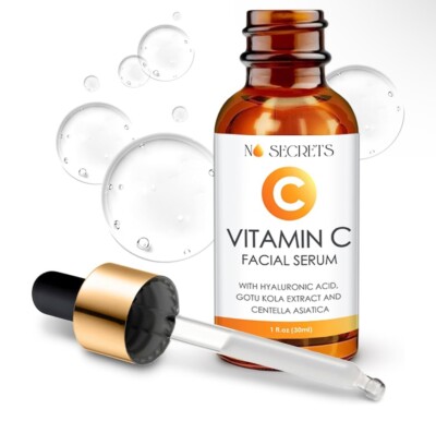 Vitamin C  Serum for Face with Hyaluronic Acid & Centella Asiática, Gotu Extract