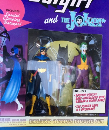 DC DIRECT THE CLASSIC SILVER AGE BATGIRL & THE JOKER DELUXE ACTION FIGURE SET - 第 10/10 張圖片