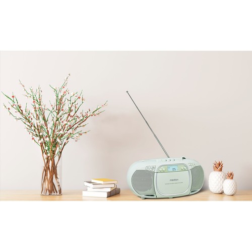 Medion MD44176 E66476 CD-Player Radio Kassettenspieler Boombox Tragbar USB Retro - Picture 53 of 75