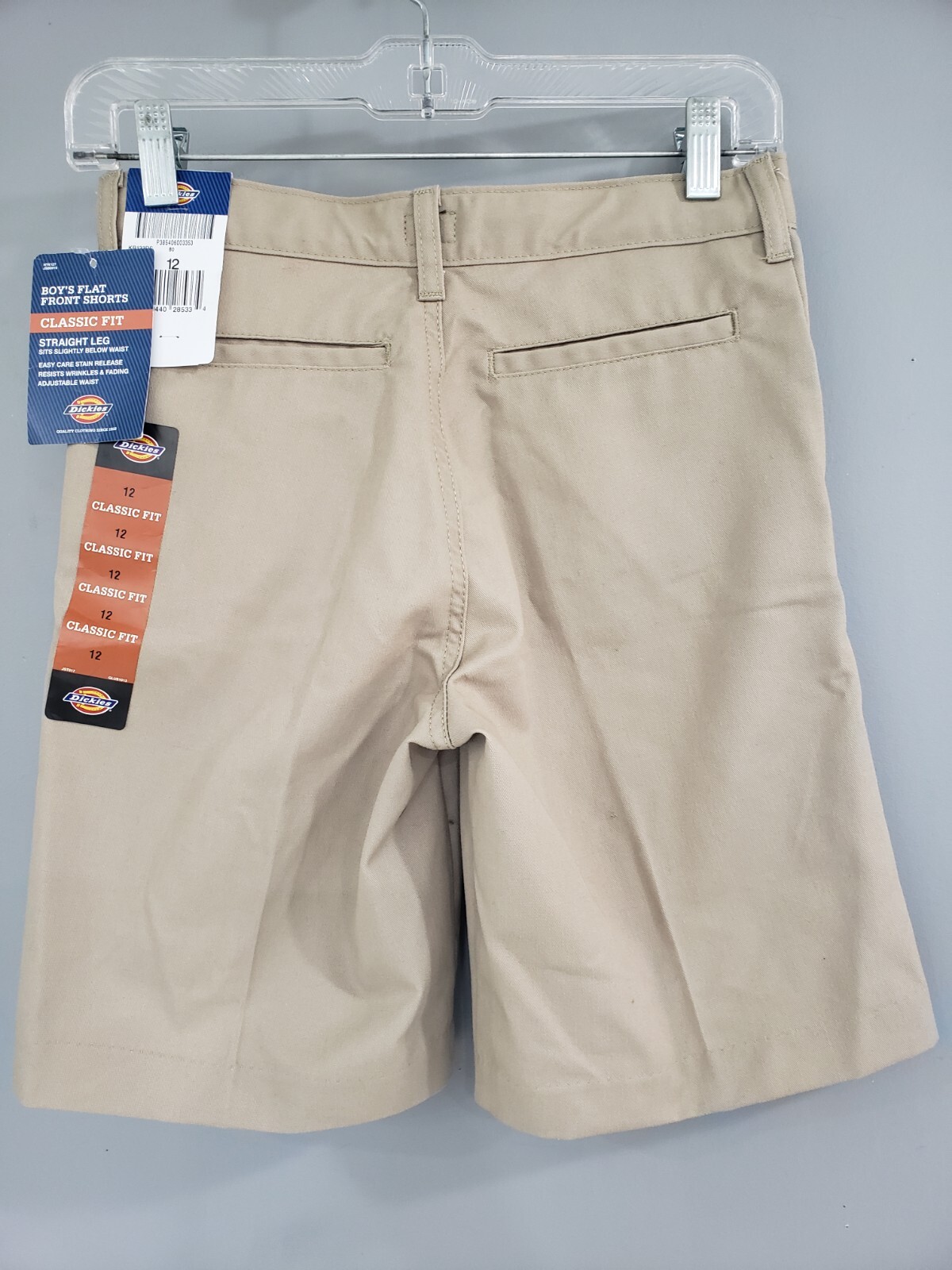 Dickies Boys Size 12 Husky Pants Dickies Boy's Husky Khaki Distractive  Shorts