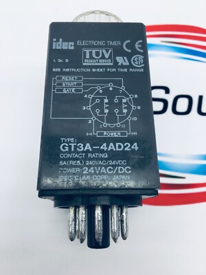 IDEC GT3A-4AD24 24 VAC MULTI-FUNCTION TIMER