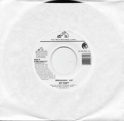 ZZ TOP  Breakaway / Pincushion  45 from 1994