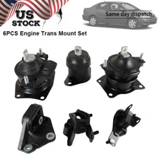 Engine Motor and Transmission Mount 6PCS for Honda Accord 2.4L 2003-2007 Auto