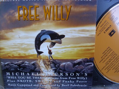 Free Willy- OST by Basil Poledouris mit Michael Jackson ua. WIE NEU