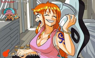 ONE PIECE nami tony chopper alternate setting Custom Gaming Mat Desk 3563