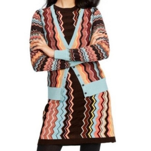 Target Chevron Cardigan Sweater NWOT X 