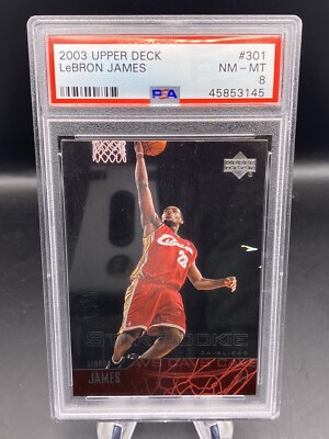 その他 UD Lebron James rookie card 301 LeBron James 2003-04 Upper Deck Star Rookie Card #301 | Steel City