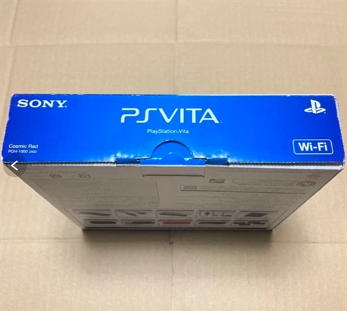 Sony PS Vita PCH-1000 Limited Edition Cosmic Red Console Wifi Model New Unused - Image 2 of 4