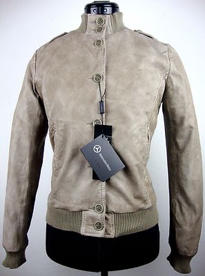 MERCEDES BENZ Collection Damen Lederjacke Jacke Leather Jacket Gr.38 NEU ETIKETT