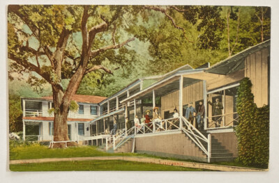 #ad Vintage Postcard Geyser Hotel Sonoma Co California Northwestern Pacific R.R. $7.50