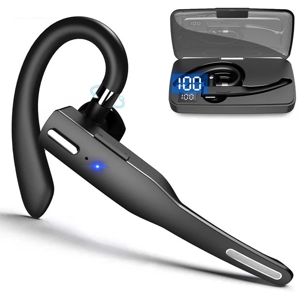 Wireless Bluetooth Earphone Business Earbud Computer Headset for