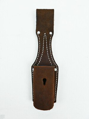 WW1 Leder Koppelschuh Bajonett braun Gewehr 98 / bayonet frog