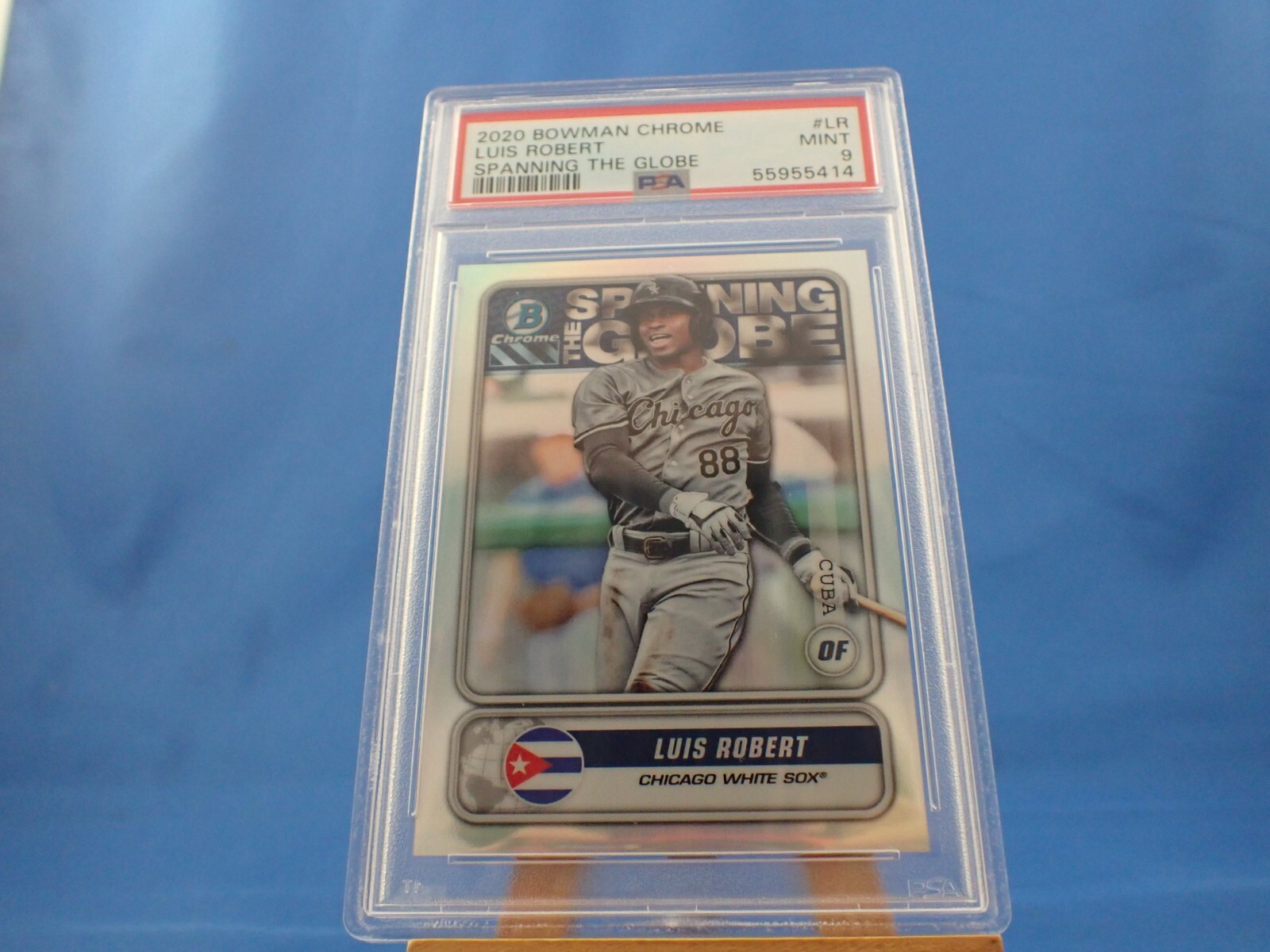 Luis Robert Bowman Chrome 2020 Spanning The Globe PSA 9