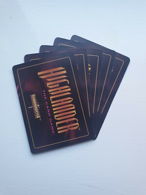 Highlander CCG Arms & Tactics Sammelkartenspiel Singles