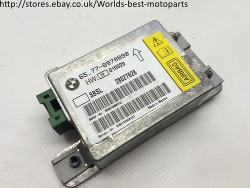 BMW E65 E66 740i FL (1) 7 SERIES Air Bag ECU Module Sensor Near Side NS 6970890