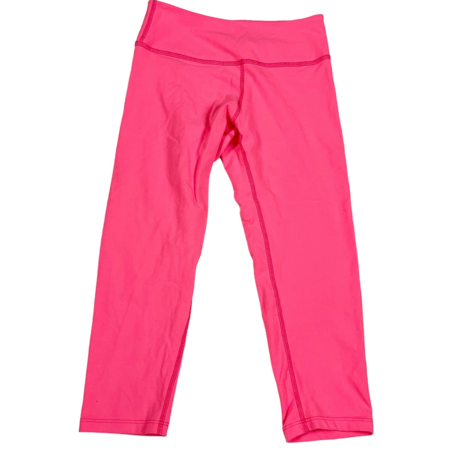 beyond-yoga crop hot fluorescent leggings
