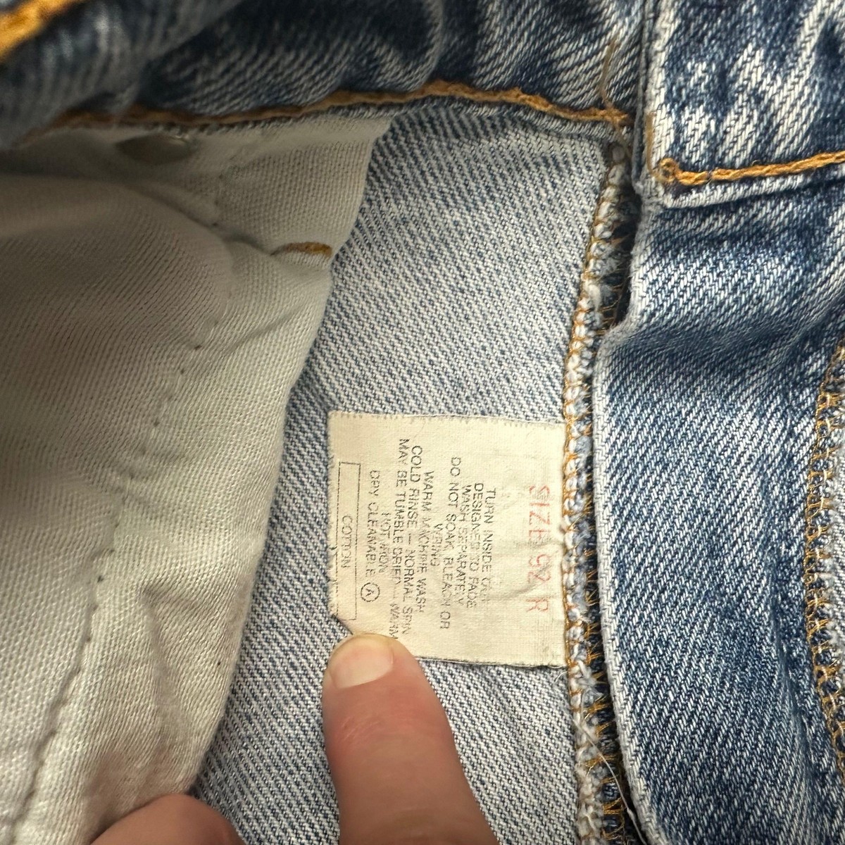 Levi's 551ZXX 90s 28x36 555 Denim Pant