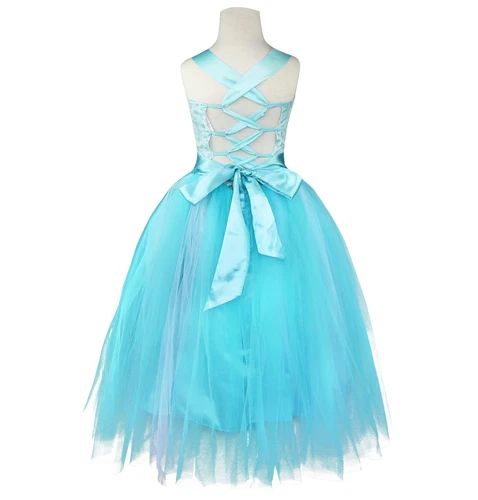 Flower Girl Dress Pageant Wedding Bridesmaid Formal Kids Party Princess Dresses - Picture 55 of 83