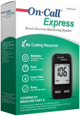 On Call Express Diabetic Testing Meter Ebay