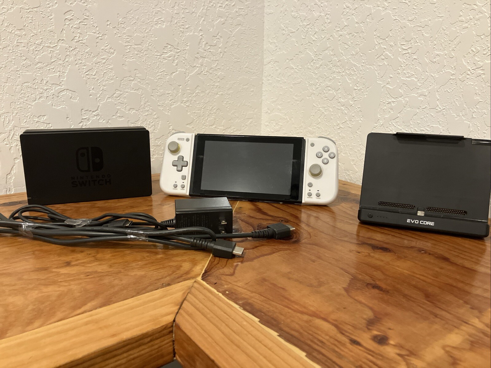Nintendo Switch con base de carga Joycons de terceros funciona muy bien, paquete de baterías-image