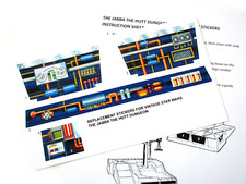 Custom Star Wars Vintage Kenner The Jabba The Hutt Dungeon stickers