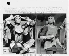 1975 Press Photo Actors Joel Grey & Ann Reinking star in "Goodtime Charley"