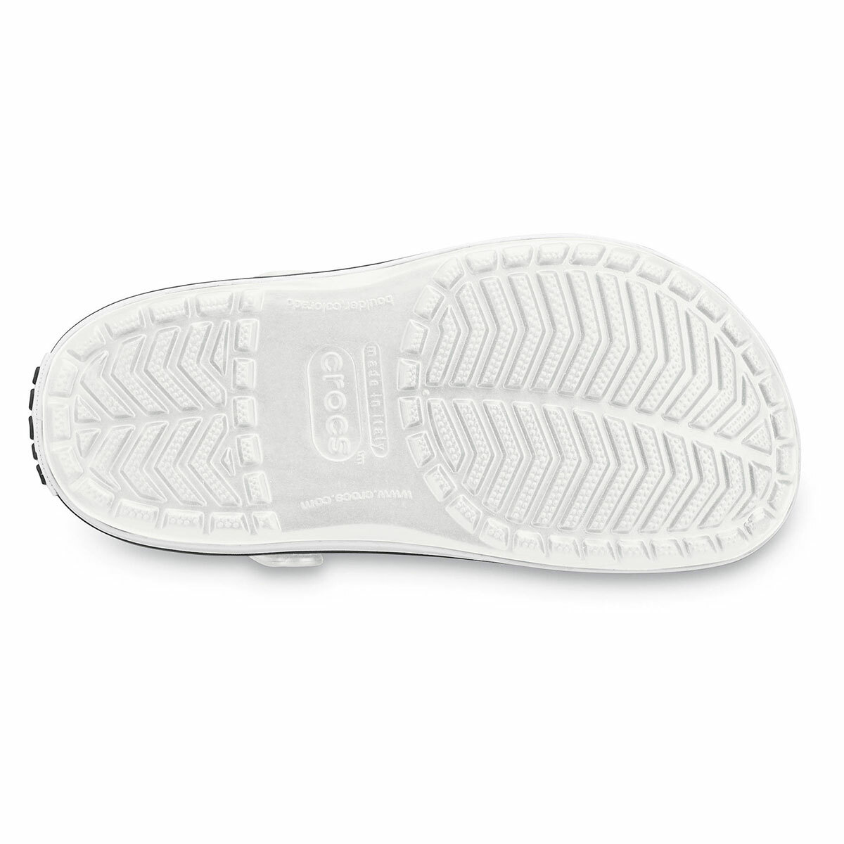 New CROCS Womens CROCBAND CLOG 11016-100 WHITE CROCS SANDALS 