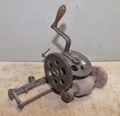 Rare 2 stone McCormick Deering G32 collectible sickle bar grinder farm tool No 3