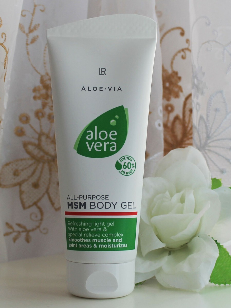 LR Aloe Vera Multifunktionales MSM Krper Gel All-Purpose MSM Body Gel 200  ml | eBay.de