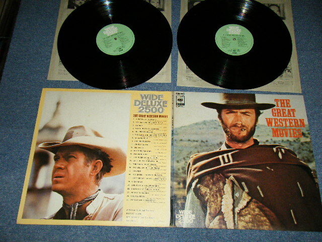 Various CLINT EASTWOOD Japan 1969 SOPG 7~8 2-LP THE GREAT WESTERN
