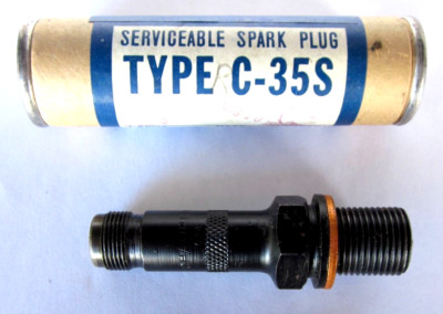 CHAMPION Aircraft SPARK PLUG - Part # C35S or C-35S - 024 - Remanufactured