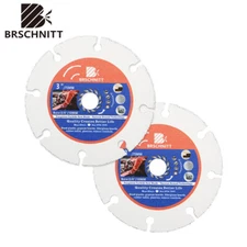 Diamond Saw Blade Wood/Concrete /HSS/Tile Cutting Disc BRSCHNITT 3''/75mm 2pcs