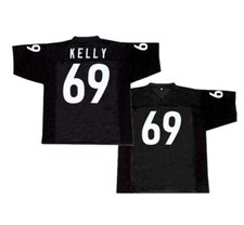 Kelly #69 Football Jersey Black Sewn Any Given Sunday Custom