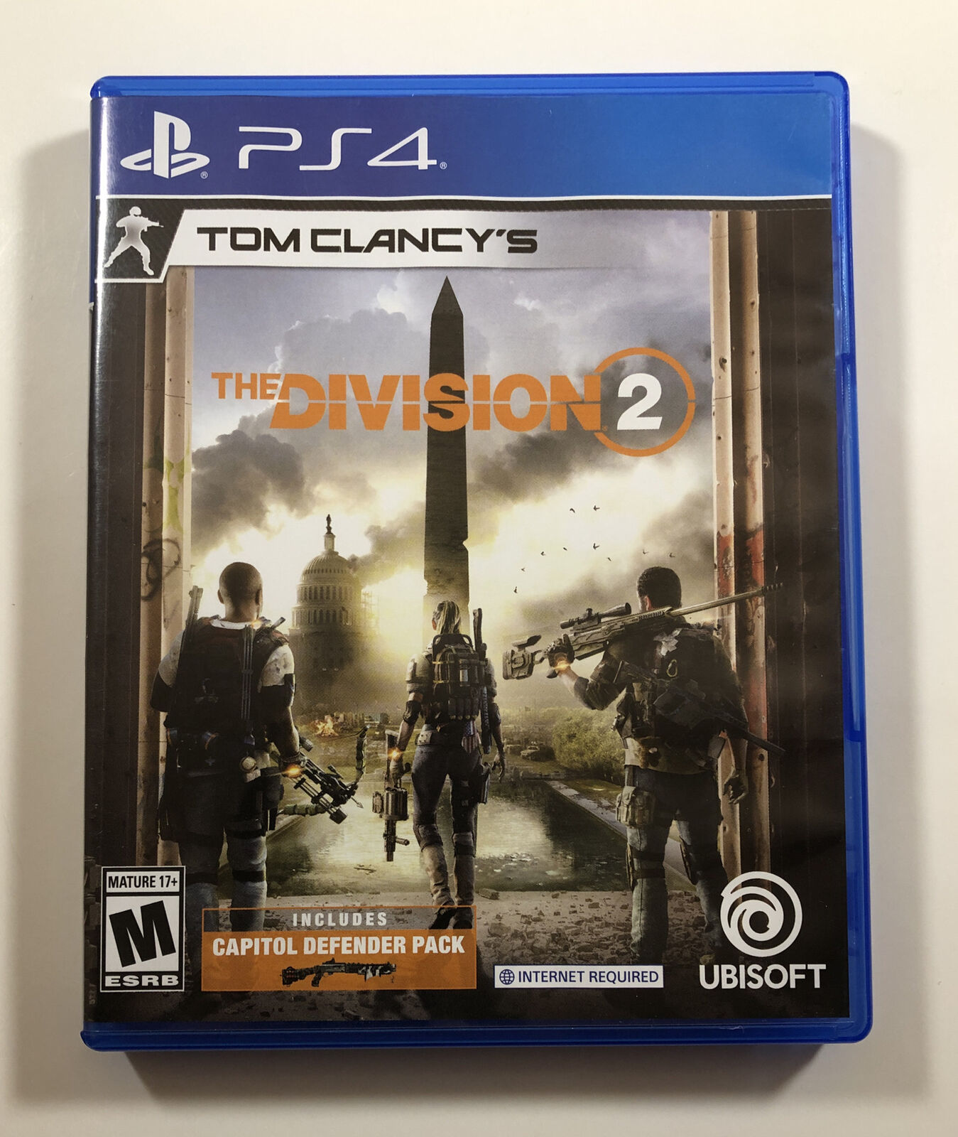 gavnlig miljø dash Tom Clancy&#039;s The Division 2 (PlayStation 4 / PS4) with Capitol  Defender&#039;s Pack 887256036454 | eBay