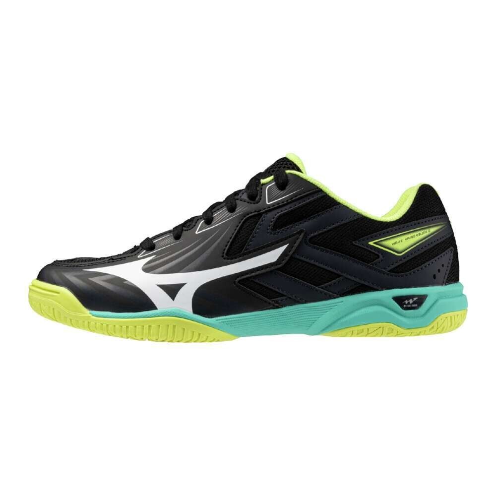 bk　S Mizuno Table Tennis Shoes WAVE KAISERBURG 8 Black/White 81GA2420