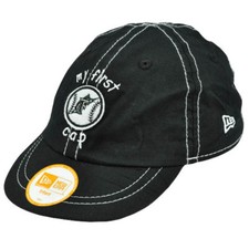 MLB Florida Marlins My First Cap Youth Infant Baby Boys Black Stretch Hat Cap