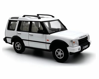 1:76 White Discovery 2 V8 SUV ORV Sports Model Diecast Metal Car