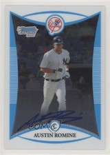 2008 Bowman Chrome Prospects Prospect Auto Austin Romine #BCP256 Auto 3c7