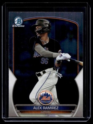 2023 Bowman Draft Chrome Alex Ramirez RC New York Mets #BDC-17