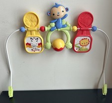 Fisher Price Bouncer Seat Monkey Mobile Spinning Toy Bar Arch Replacement Part