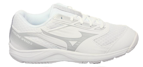 Mizuno Cyclone Speed 5 Unisex Badminton Shoes Indoor Shoes White V1GA258052 - 第 3/6 張圖片