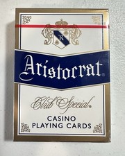 Cartas Aristócrata Club Especial Azul Casino Cartas Hecho en EE. UU. Nuevo