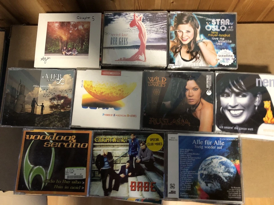 100 CDs Sammlung Maxis Konvolut Nur Top Hit - Bild 2 von 4